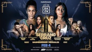 Watch Dazn Boxing Serrano vs Cruz 2/4/23