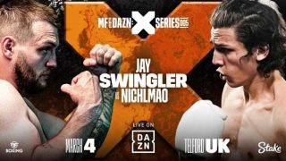 Watch MF x DAZN X-Series 005 Jay Swingler vs Nicholai Perrett 3/4/23