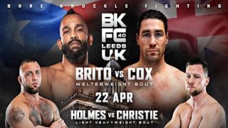Watch BKFC 40: Anthony Holmes vs Danny Christie 4/22/23