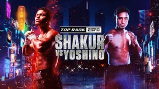 Watch Top Rank Boxing on ESPN: Stevenson vs Yoshino 4/8/23