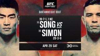 Watch UFC Fight Night: Song vs Simon 4/29/23