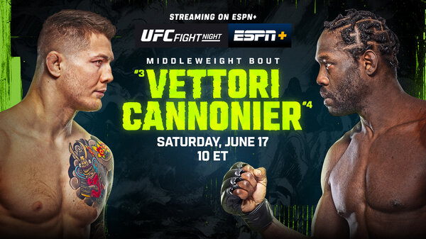 Watch UFC Fight Night Vettori vs Cannonier 6 17 23 Watch Wrestling