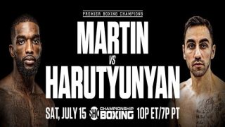 Watch Martin vs Harutyunyan 7/15/23