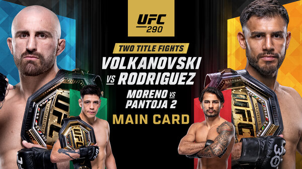 Watch UFC 290: Volkanovski vs Rodriguez PPV 7/8/23