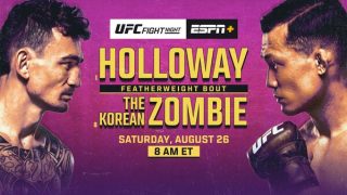 Watch UFC Fight Night: Holloway vs The Korean Zombie 8/26/23