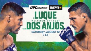 Watch UFC Fight Night: Luque vs dos Anjos 8/12/23