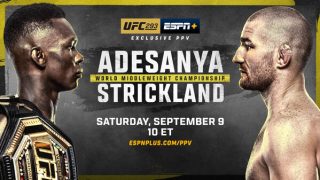Watch UFC 293: Adesanya vs Strickland PPV 9/9/23
