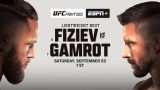 Watch UFC Fight Night: Fiziev vs Gamrot 9/23/23
