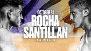 Watch Dazn Boxing Rocha vs Santillan 10/21/23