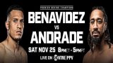 Watch Benavidez vs Andrade 11/25/23