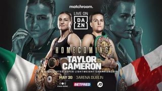 Watch Dazn Boxing Cameron vs Taylor II 11/25/23